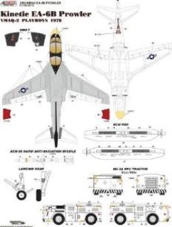 画像2: キネティック[KNE48112]1/48 EA-6B プラウラー VMAQ-2プレイボーイズ