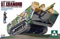 タコム[TKO2002]  1/35 サン シャモン フランス軍 第一次世界大戦 重戦車(前期)