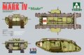 タコム[TKO2008]  1/35 WWI イギリス軍戦車 マークIV 「メール」