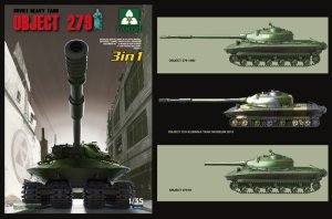 画像1: タコム[TKO2001] 1/35 ソビエト重戦車オブイェークト279 (1)