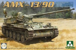 画像1: タコム[TKO2037]1/35 AMX-13/90 フランス軍 軽戦車 (1)