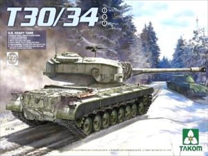 画像1: タコム[TKO2065]1/35 アメリカ試作重戦車　T30/34 2 in 1 (1)