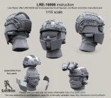 Live Resin[LRE16006]1/16  現用米兵ヘッドセット2 エアフレームヘルメット(2個)