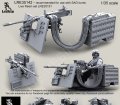Live Resin[LRE35142]1/35  M3D .50口径機銃(3)車載揺架&SAG防盾&弾倉付(1丁)
