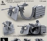Live Resin[LRE35142]1/35  M3D .50口径機銃(3)車載揺架&SAG防盾&弾倉付(1丁)