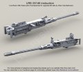 Live Resin[LRE35146]1/35  M3 .50口径機銃銃身(3丁)