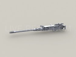 画像3: Live Resin[LRE35146]1/35  M3 .50口径機銃銃身(3丁)