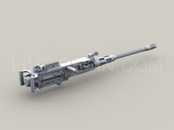 画像4: Live Resin[LRE35146]1/35  M3 .50口径機銃銃身(3丁)