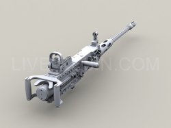 画像5: Live Resin[LRE35146]1/35  M3 .50口径機銃銃身(3丁)