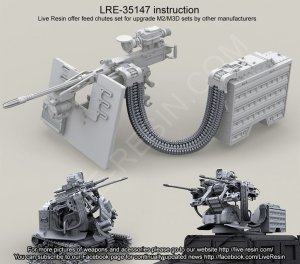 画像1: Live Resin[LRE35147]1/35  .50口径機銃給弾ベルト (1)