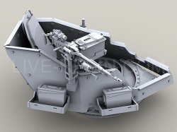 画像4: Live Resin[LRE35148]1/35  M240H機銃 銃架付き(1)(1丁)