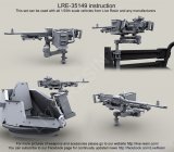 Live Resin[LRE35149]1/35  M240H機銃 銃架付き(2)(1丁)