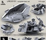 Live Resin[LRE35151]1/35  装甲銃塔(架空装備)セット