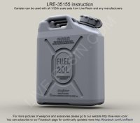 Live Resin[LRE35155]1/35  現用米軍燃料ジェリカン(6個)