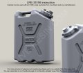 Live Resin[LRE35156]1/35  現用米軍水ジェリカン(6個)