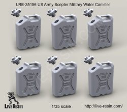画像2: Live Resin[LRE35156]1/35  現用米軍水ジェリカン(6個)