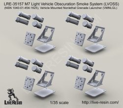 画像2: Live Resin[LRE35157]1/35  M7軽車両向けスモークディスチャージャー(4個)