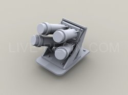 画像3: Live Resin[LRE35157]1/35  M7軽車両向けスモークディスチャージャー(4個)