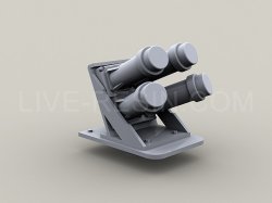 画像4: Live Resin[LRE35157]1/35  M7軽車両向けスモークディスチャージャー(4個)