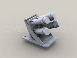 画像5: Live Resin[LRE35157]1/35  M7軽車両向けスモークディスチャージャー(4個)