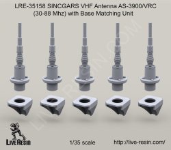 画像2: Live Resin[LRE35158]1/35  AS-3900/VRC アンテナベース(5個)