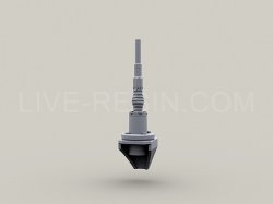 画像3: Live Resin[LRE35158]1/35  AS-3900/VRC アンテナベース(5個)
