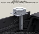 Live Resin[LRE35160]1/35  アンテナトラッカーセット(5個)