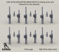 画像2: Live Resin[LRE35162]1/35  スイングアーム用ブラケット(6セット)