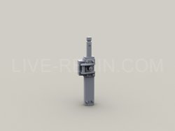 画像3: Live Resin[LRE35162]1/35  スイングアーム用ブラケット(6セット)