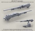 Live Resin[LRE35177]1/35  M240C機銃 車載用(M1,M2,M3,メルカバ等)(3丁)