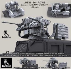 画像1: Live Resin[LRE35180]1/35  ハンヴィー/M-ATV 遠隔操作銃塔(架空装備)