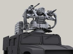 画像3: Live Resin[LRE35180]1/35  ハンヴィー/M-ATV 遠隔操作銃塔(架空装備)