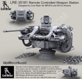 Live Resin[LRE35181]1/35  M1エイブラムス/MRAP 遠隔操作銃塔(架空装備)