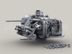 画像11: Live Resin[LRE35181]1/35  M1エイブラムス/MRAP 遠隔操作銃塔(架空装備)