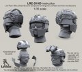 Live Resin[LRE35183]1/35  現用米兵ヘッドセット6(4個)