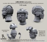 Live Resin[LRE35183]1/35  現用米兵ヘッドセット6(4個)
