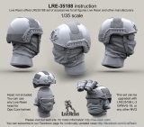 Live Resin[LRE35188]1/35  現用米兵 オップスコアヘルメット1(6個)