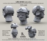 Live Resin[LRE35190]1/35  現用米兵 オップスコアヘルメット3(6個)