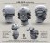 画像1: Live Resin[LRE35193]1/35  現用米兵 MICH2000ヘルメット2(6個) (1)