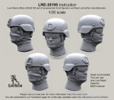 Live Resin[LRE35195]1/35  現用米兵 MICHヘルメット(カバー無し)2(6個)