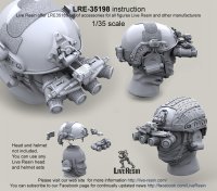 Live Resin[LRE35198]1/35  GPNVG-18 暗視鏡セット(4種計24個、8人分)