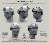 Live Resin[LRE35202]1/35  現用米兵ヘッドセット10(5個)エアフレーム/オプスコアメット用