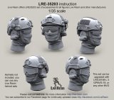 Live Resin[LRE35203]1/35  現用米兵ヘッドセット11(5個)エアフレーム/オプスコアメット用