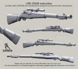 Live Resin[LRE35206]1/35  WWII米 M1Cガランド スナイパーライフル(6丁)