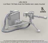 Live Resin[LRE35216]1/35  7,62mm ミニガン用給弾ベルト(軟質レジン)(4個)