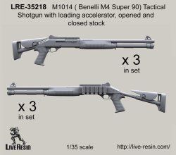 画像2: Live Resin[LRE35218]1/35  M1014 ベネリショットガン(2)(2種計6丁)