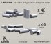 画像2: Live Resin[LRE35220]1/35  M1014 弾体&空薬莢(各40発) (2)