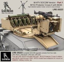 画像4: Live Resin[LRE35223]1/35  M-ATV 特殊部隊仕様改造セット(1)