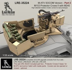 画像4: Live Resin[LRE35224]1/35  M-ATV 特殊部隊仕様改造セット(2)
