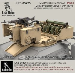 画像2: Live Resin[LRE35225]1/35  M-ATV 特殊部隊仕様改造セット(3)